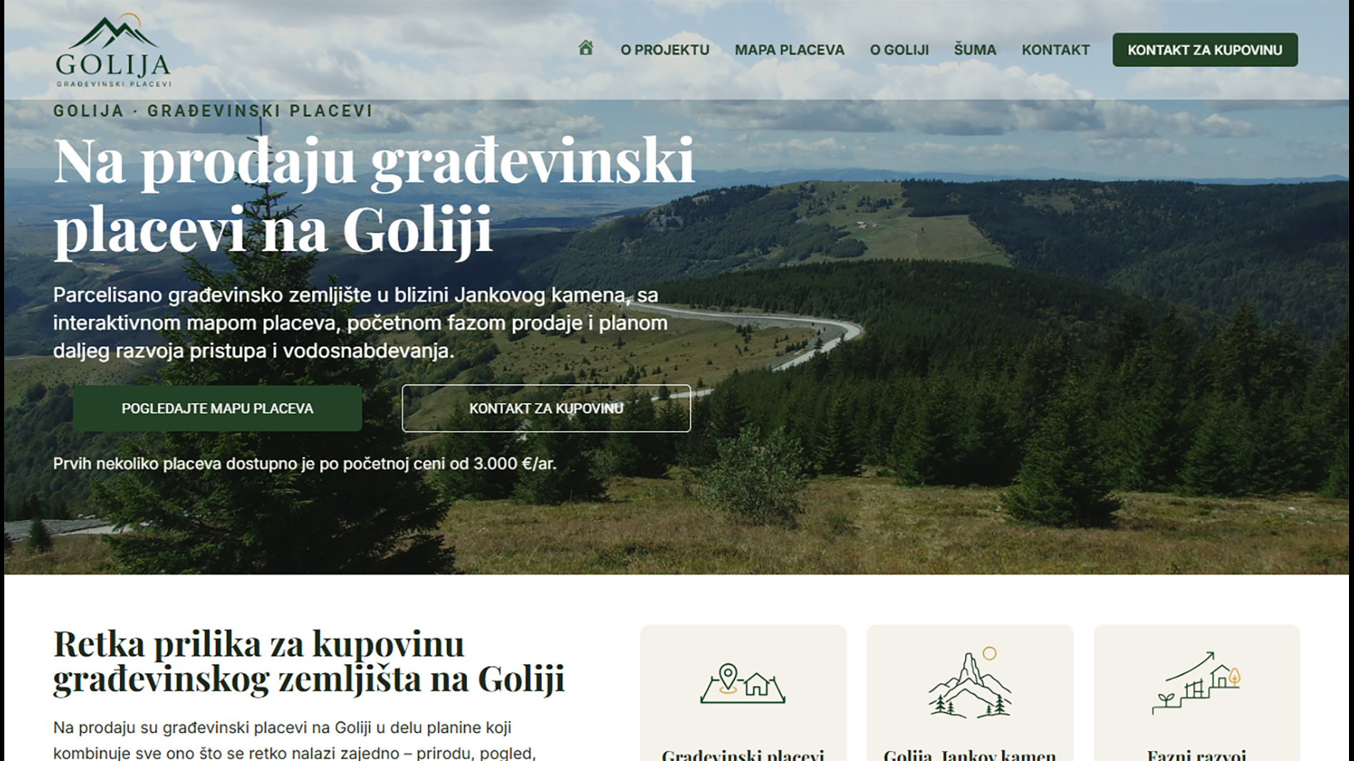 Placevi na Goliji